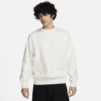 Nike Solo Swoosh мужские Fleece Crew цвет белый