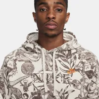 Nike Sportswear Club Fleece чоловічі Pullover Printed Толстовка з капюшоном колір сірий