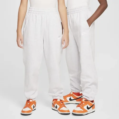 Nike Sportswear Club Fleece Big дитячі Loose Pants колір коричневий