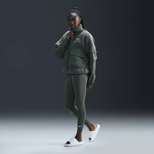 Nike Sportswear Classic жіноча З високою талією 7/8 лосіни колір зелений