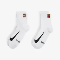 NikeCourt Multiplier Max Tennis Ankle носки (2 пары) цвет белый
