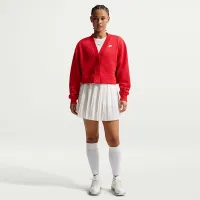 Nike Sportswear Club Fleece женская Loose Cardigan цвет красный