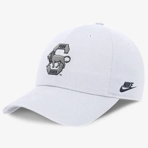 Penn State Nittany Lions Legacy Club чоловічі Nike Dri-FIT College Adjustable Hat колір білий