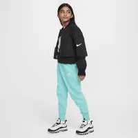 Nike Sportswear Club Fleece Big дитячі (Girls') З високою талією Fitted Pants колір зелений