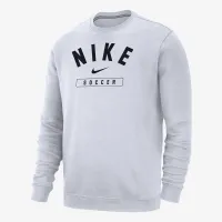Nike Soccer мужские Crew-Neck свитшот цвет белый