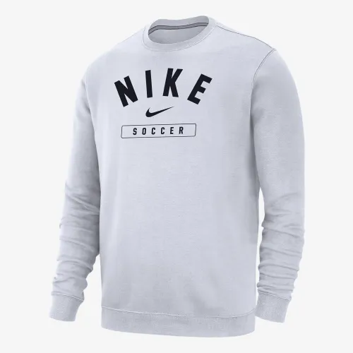 Nike Soccer мужские Crew-Neck свитшот цвет белый