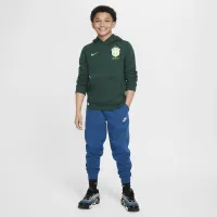 Brazil Club Big детские (для мальчиков) Nike Soccer Pullover Толстовка с капюшоном цвет зеленый