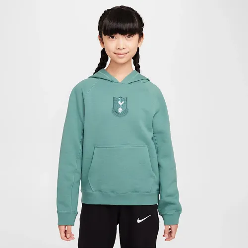Tottenham Hotspur Third Big дитячі Nike Soccer Pullover Толстовка з капюшоном колір зелений