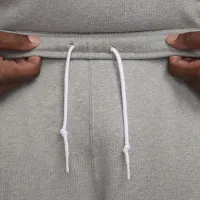 Nike Solo Swoosh чоловічі Open-Hem Fleece Pants колір сірий