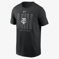 Minnesota Twins Fashion Local чоловічі Nike MLB футболка колір чорний