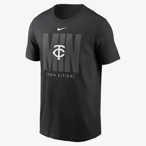 Minnesota Twins Fashion Local чоловічі Nike MLB футболка колір чорний