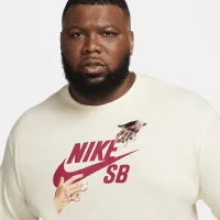 Nike SB Long-Sleeve Skate футболка колір білий