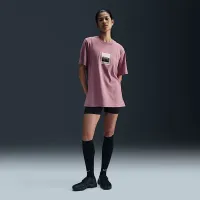 Nike Sportswear женская Crew-Neck футболка цвет фиолетовый