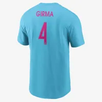 Naomi Girma San Diego Wave чоловічі Nike NWSL футболка блакитний