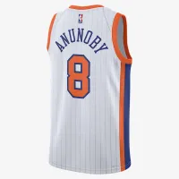 OG Anunoby New York Knicks 2024/25 City Edition чоловічі Nike Dri-FIT NBA Swingman Jersey колір білий