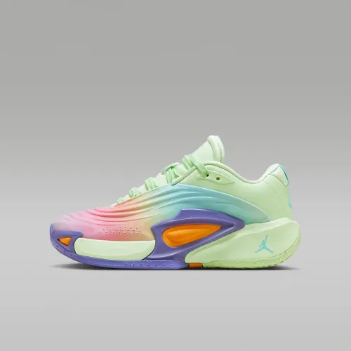 Nike Luka 3 Big детские баскетбольные Кроссовки цвет зеленый