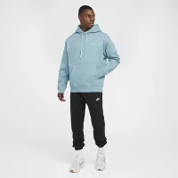 Nike Solo Swoosh чоловічі Fleece Pullover Толстовка з капюшоном блакитний