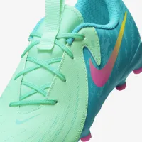 Nike Jr. Phantom GX 2 Academy LV8 Little/Big дитячі MG Low-Top футбольні бутси колір зелений
