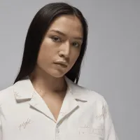 Nike Jordan женская Woven Top цвет белый
