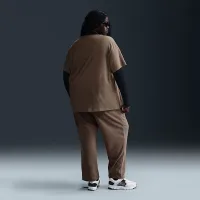 Nike Sportswear Essential жіноча футболка (великі розміри) колір коричневий