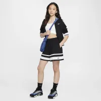 Nike Sportswear Girls' шорти колір чорний