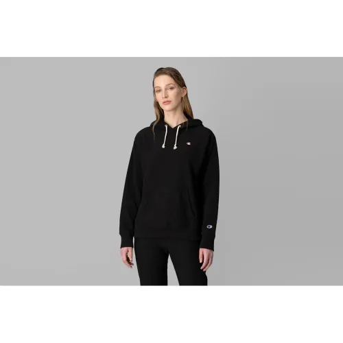 Кофта/футболка Champion Reverse Weave 1952 Толстовка з капюшоном 115095-KK001 - Чорна