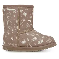 Кроссовки Emu Australia Woodland Brumby K12607MUSH - Бежевый