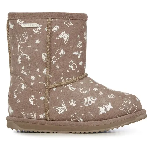 Кроссовки Emu Australia Woodland Brumby K12607MUSH - Бежевый