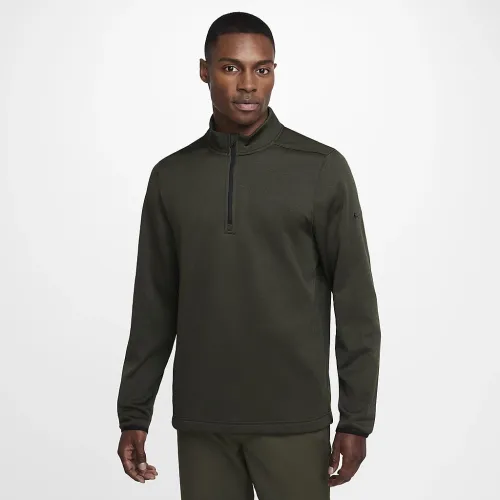 Nike Therma-FIT Victory чоловічі 1/4-Zip для гольфу Top колір зелений