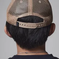 Nike Jordan Big дитячі Foam Trucker Hat колір коричневий