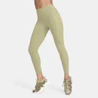 Nike Universa жіноча Medium-Support З високою талією 7/8 лосіни з кишенямиколір коричневий