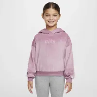 Nike Sportswear Little дитячі Cozy Pullover Толстовка з капюшоном колір фіолетовий