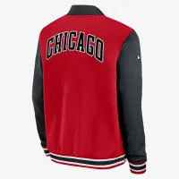 Chicago цвет белый Sox Authentic Collection City Connect мужские Nike MLB Full-Zip Bomber Куртка цвет красный