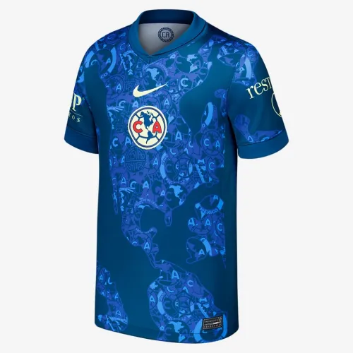 Henry Martín Club America 2024/25 Stadium Away чоловічі Nike Dri-FIT Soccer Jersey блакитний