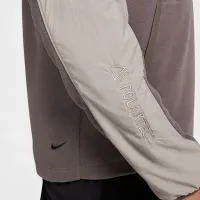 Nike Trail Polartec® чоловічі 1/4-Zip Fleece Running Top колір сірий