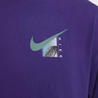 Nike чоловічі Max90 Long-Sleeve баскетбольні футболка колір фіолетовий