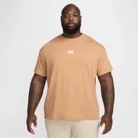 Nike Sportswear мужские Max90 футболка цвет коричневый
