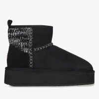 Кроссовки Emu Australia Stinger Knit Flatform W13143BLAK - Черные