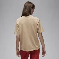 Nike Jordan женская Collage футболка цвет коричневый