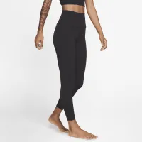 Nike Yoga Dri-FIT Luxe женская С высокой Талией 7/8 Infinalon лосины цвет черный