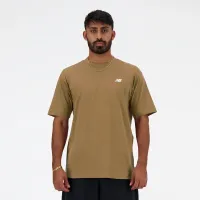 Футболка New Balance MT41509GIN - коричневая