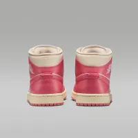 Nike Air Jordan 1 Mid женская Кроссовки цвет белый
