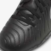 Nike Jr. Tiempo Legend 10 Club Little/Big дитячі Turf Low-Top Soccer Кросівки колір чорний