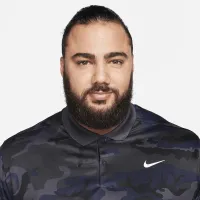 Nike Dri-FIT Victory+ чоловічі Camo для гольфу Polo колір сірий