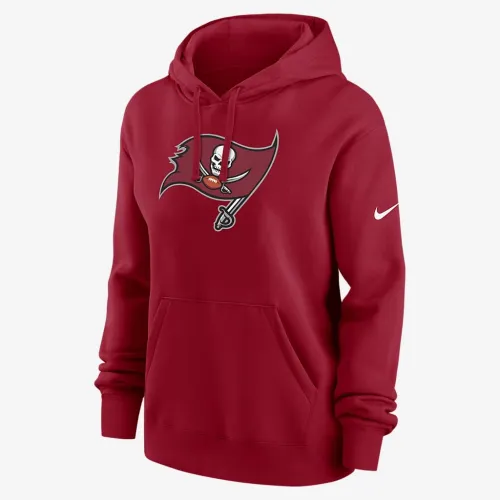 Tampa Bay Buccaneers Club жіноча Nike NFL Pullover Толстовка з капюшоном колір червоний