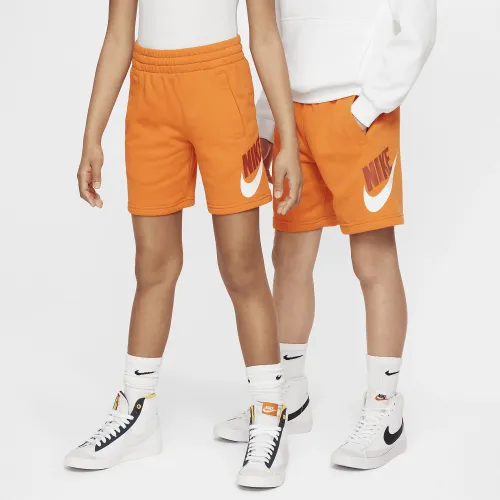 Nike Sportswear Club Fleece Big дитячі French Terry шорти Orange