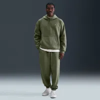 Nike Solo Swoosh чоловічі Pullover Толстовка з капюшоном колір зелений
