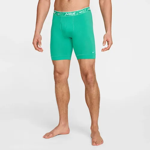 Nike Dri-FIT Essential хлопковыеStretch мужские Long трусы цвет зеленый