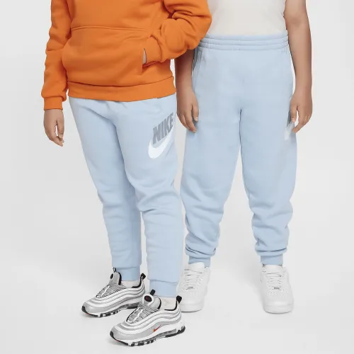 Nike Club Fleece Big дитячі Joggers (Extended Size) блакитний