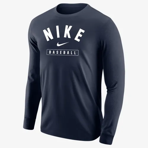 Nike Baseball чоловічі Long-Sleeve футболка блакитний